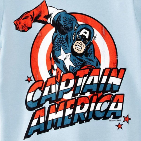 Capitan America Superhero bimbo